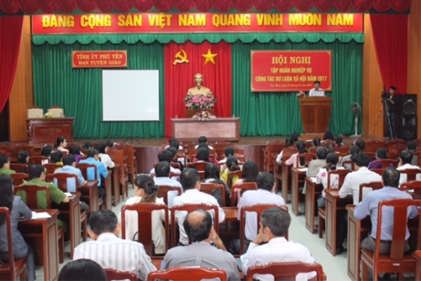 Hiển thị chi tiết cho Phú Yên: Triển khai đầy đủ, toàn diện công tác dư luận xã hội, góp phần tạo sự thống nhất trong Đảng, đồng thuận trong xã hội  Hình ảnh cho bài viết Phú Yên: Triển khai đầy đủ, toàn diện công tác dư luận xã hội, góp phần tạo sự thống nhất trong Đảng, đồng thuận trong xã hội